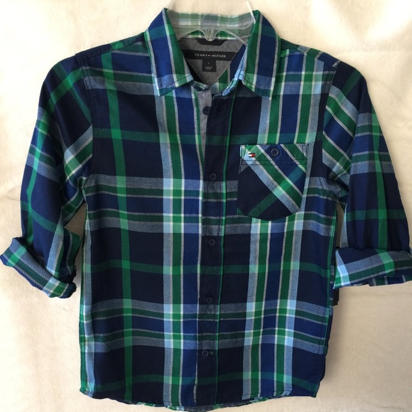 Tommy Hilfiger Other - Tommy Hilfiger Plaid Button Down Shirt NWT